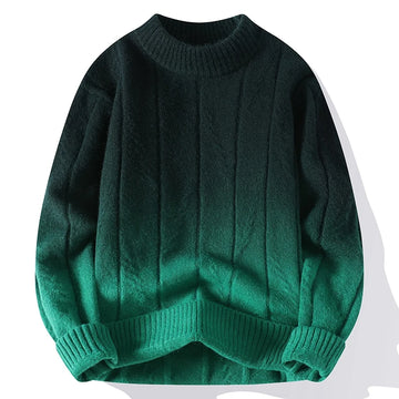 Nordic Wave Ombre Sweater