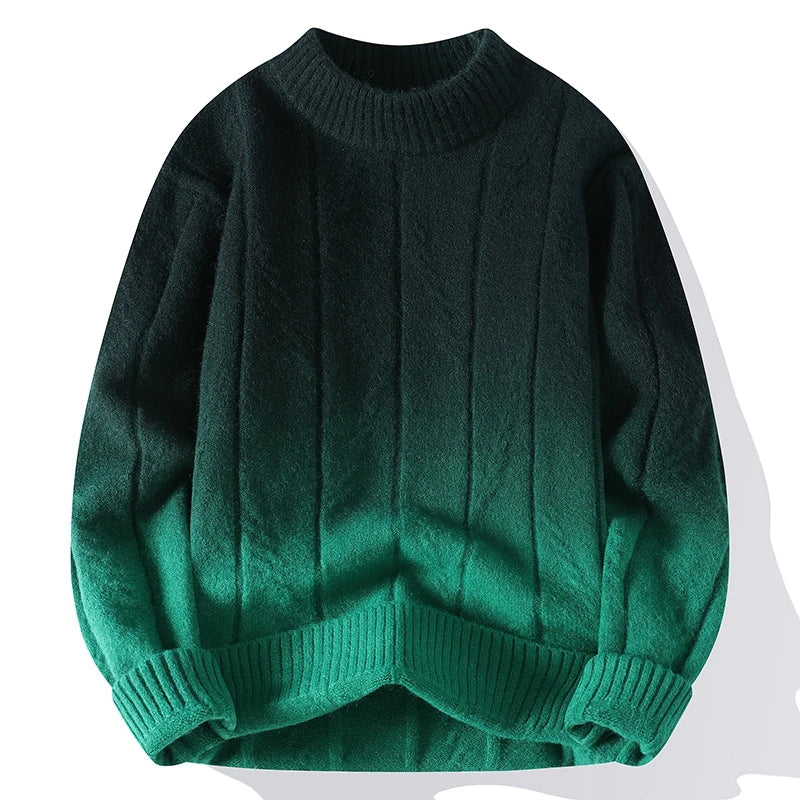 Nordic Wave Ombre Sweater